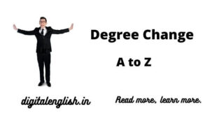 degree change