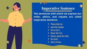 imperative sentence