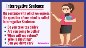 Interrogative sentence with example